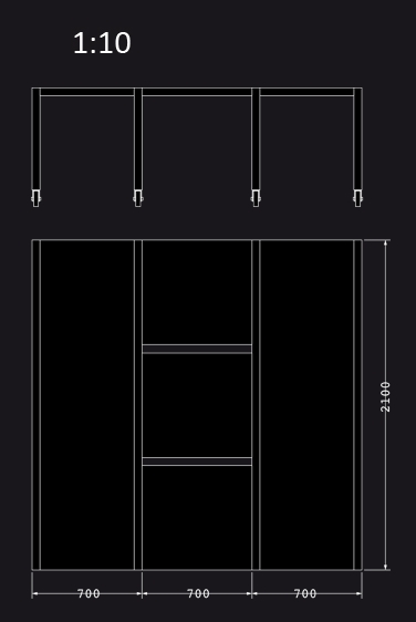 Tafel model Amsterdam